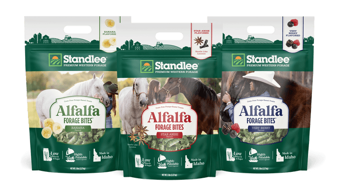 Alfalfa Bites healthy treats for horses