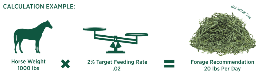 Standlee Chopped Forage Feed Calculation