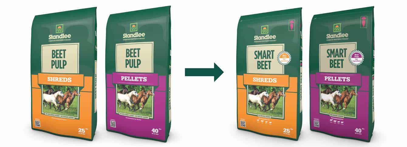 Introducing Standlee Premium Smart Beet Pellets & Shreds