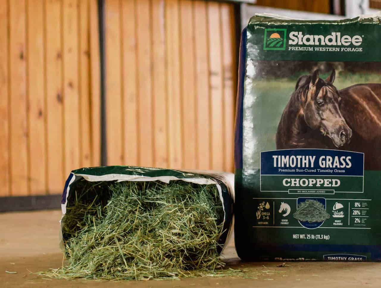 Timothy Rise Farm Introducing Standlee Premium Chopped Timothy Grass
