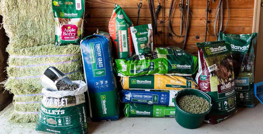 Standlee Products in Barn