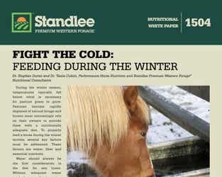 Preview of How to Feed Your Horse During The Winter nutritional paper
