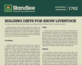 Preview of How to Feed Show Livestock nutritional paper