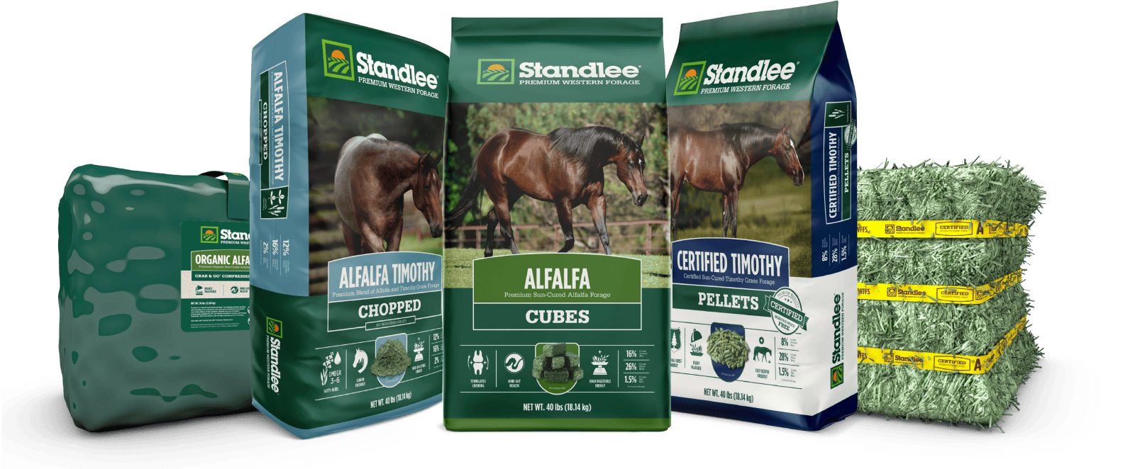 Standlee Forage Product Array