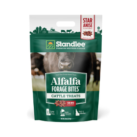 Alfalfa Forage Bites, Cattle Treats – Star Anise Flavored