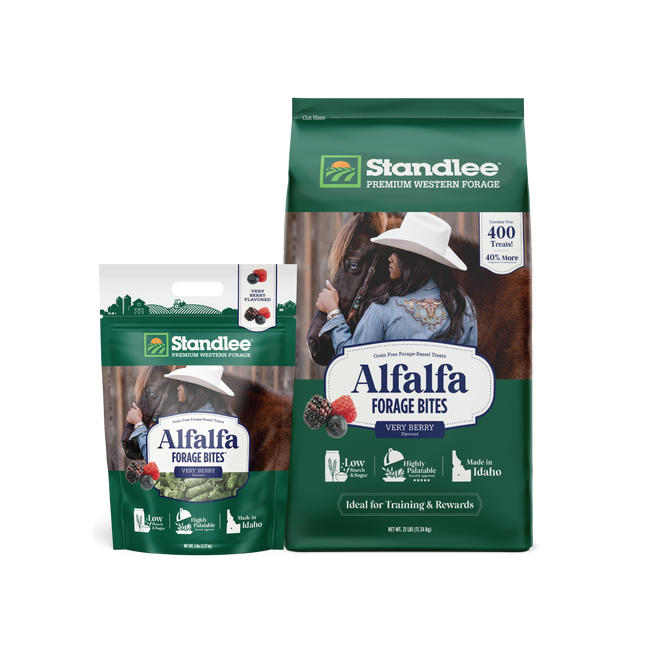 Alfalfa Forage Bites - Very Berry Flavored