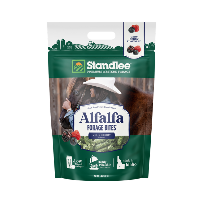 Alfalfa Forage Bites - Very Berry Flavored