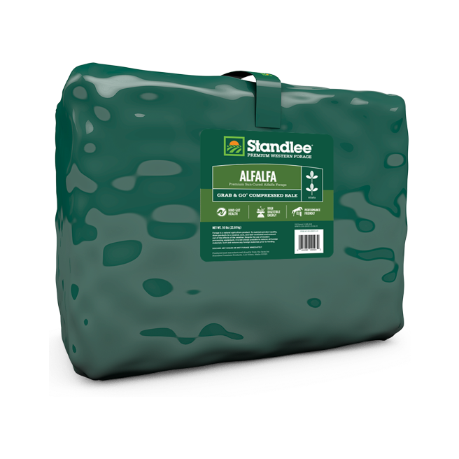Alfalfa Grab & Go Compressed Bale