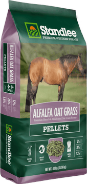 Alfalfa Oat Grass Pellets