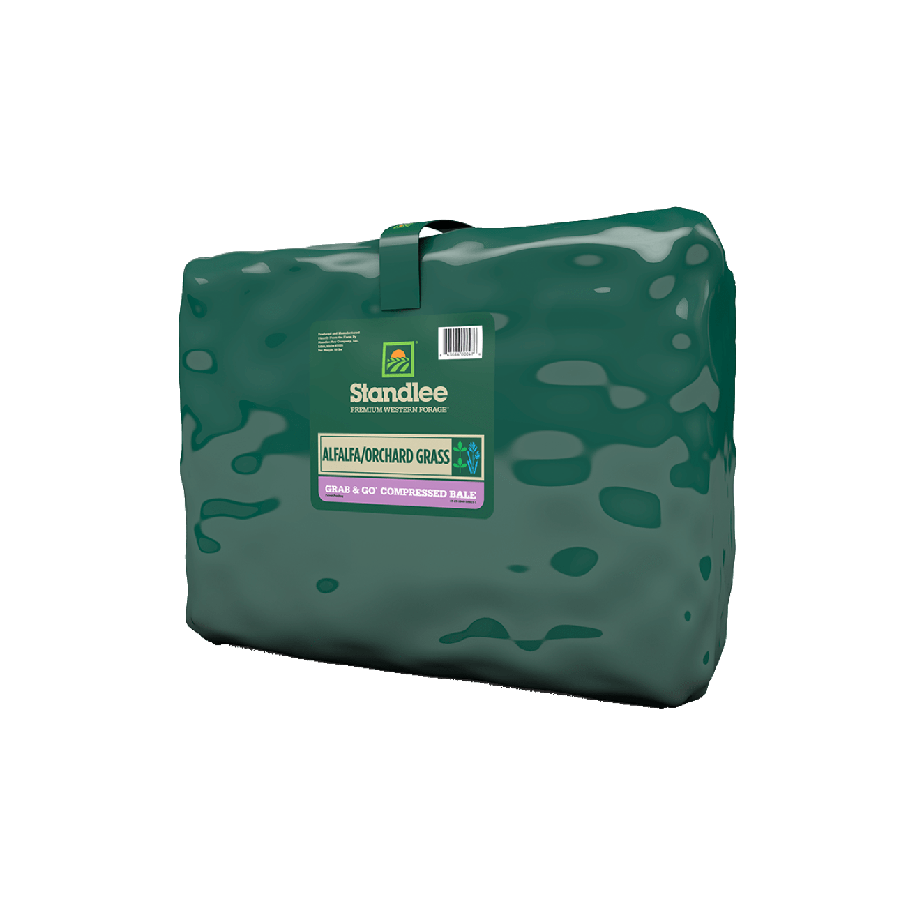 Alfalfa Orchard Grass Grab & Go Compressed Bale thumbnail #1