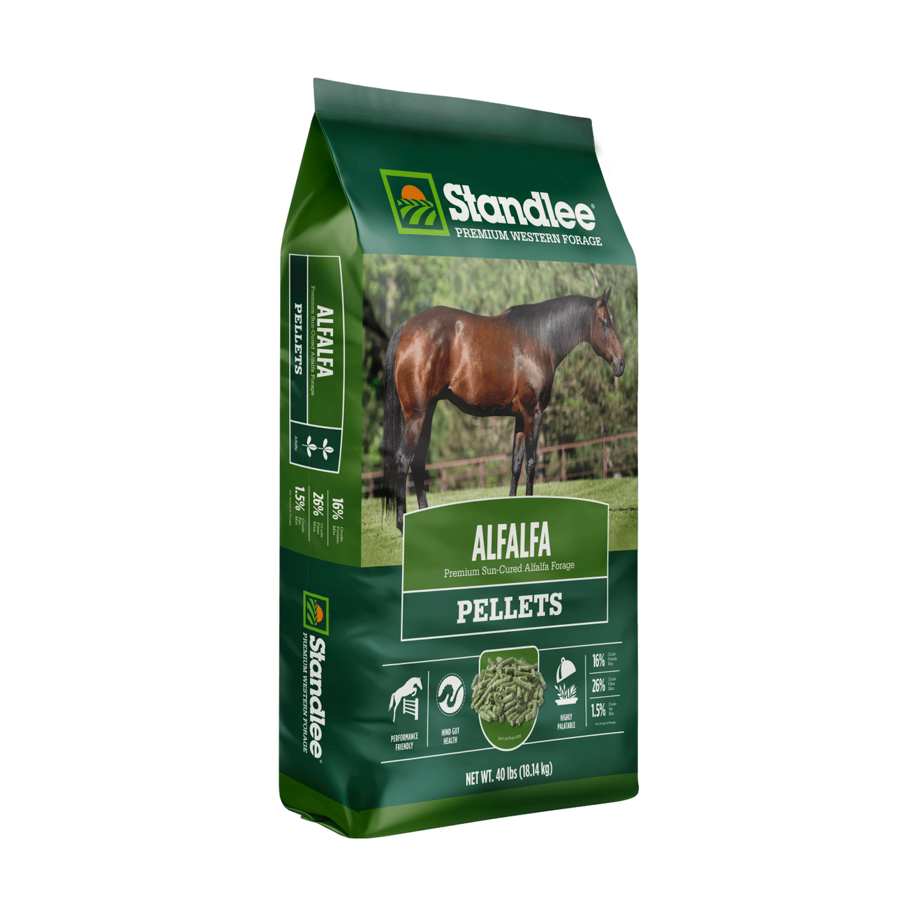 P.AR× SM pup alfalfa様確認用 Premium Alfalfa Pellets for Horses | Standlee