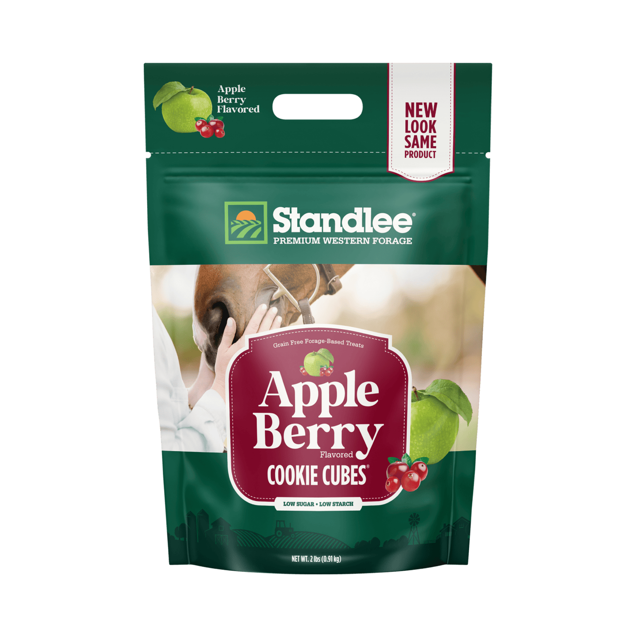Apple Berry Cookie Cubes - Horse Treats thumbnail #1