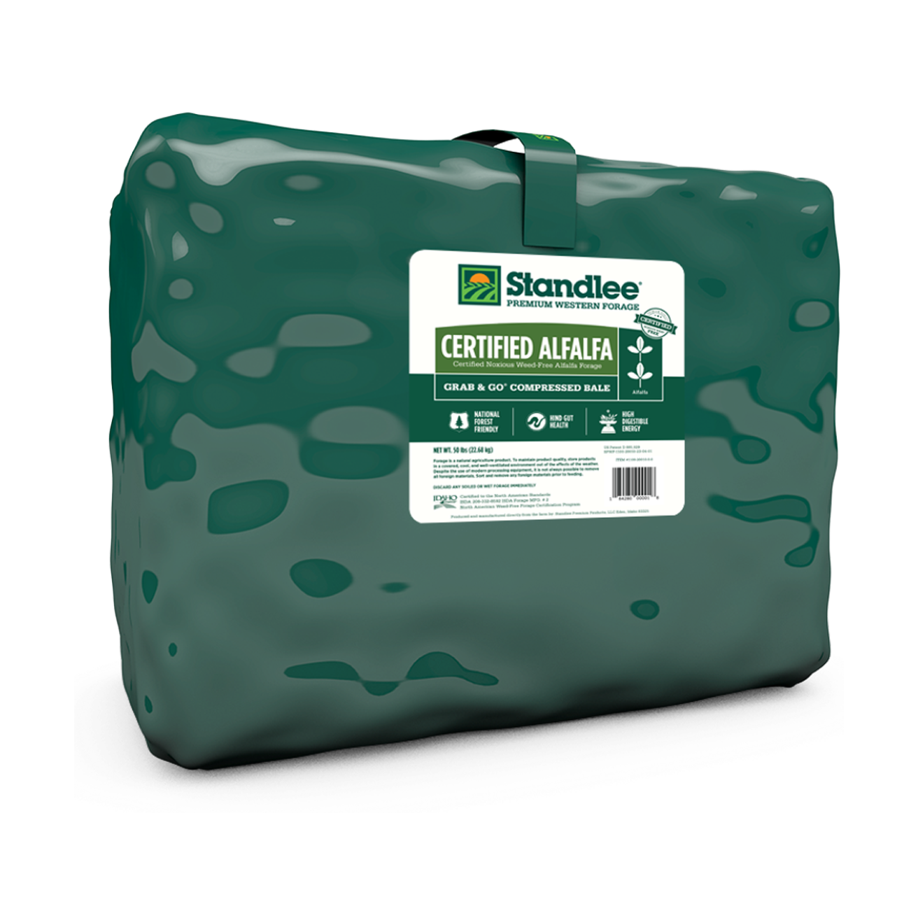 Certified Alfalfa Grab & Go Compressed Bale thumbnail #1