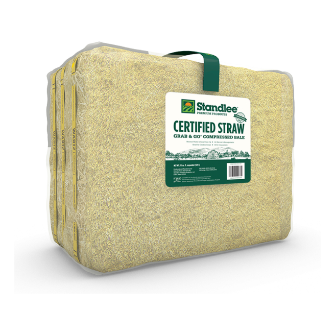 Certified Straw Grab & Go Compressed Bale