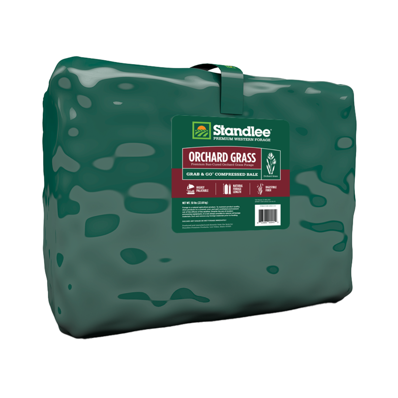 Orchard Grass Grab & Go Compressed Bale thumbnail #1