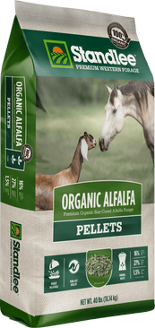Organic Alfalfa Pellets