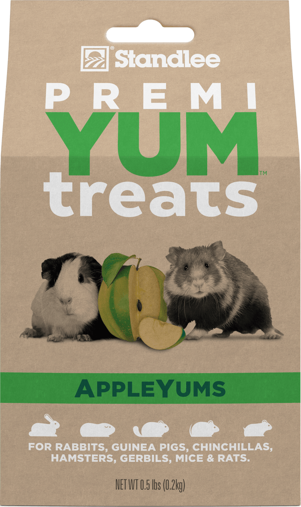 AppleYums are a perfect treat for small companion animals.