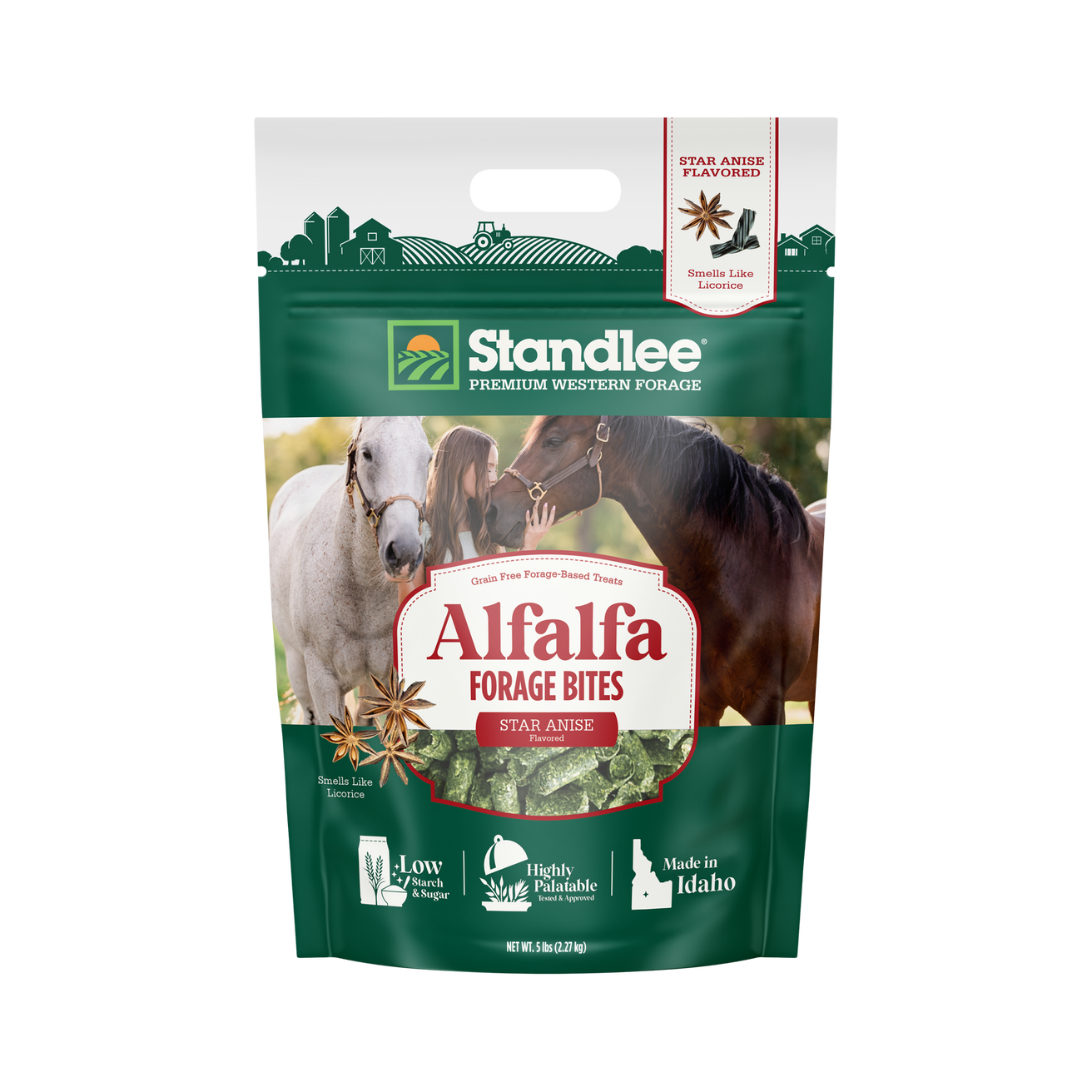 Alfalfa Forage Bites – Star Anise Flavored Horse Treats thumbnail #1