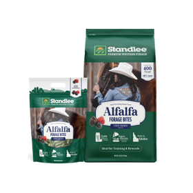 Alfalfa Forage Bites – Very Berry Flavored Horse Treats