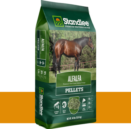 Standlee Alfalfa Pellets.