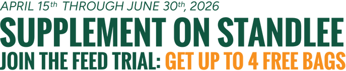 April 15th through May 15th 2026 - Change the Hay Change the Horse.