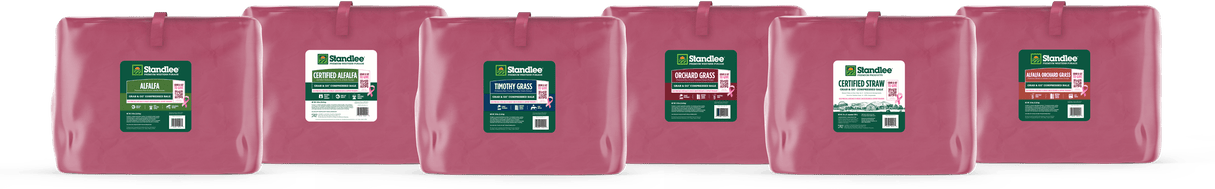 Pink Grab and Go Bales.