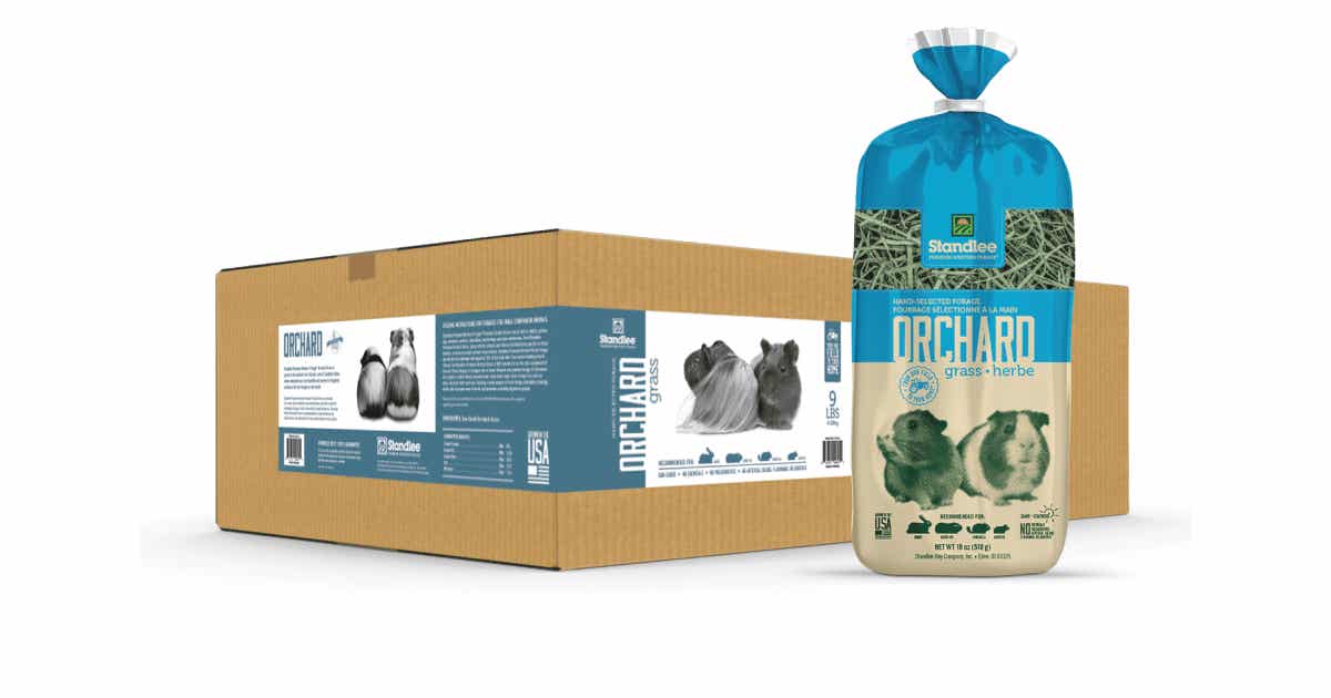 Hand-Selected Orchard Grass Hay for Small Animals