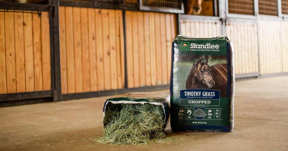 Introducing Standlee Premium Chopped Timothy Grass